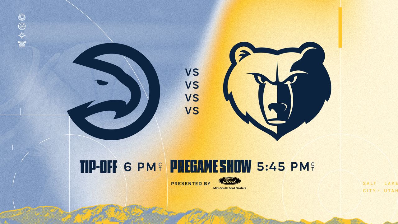 Memphis Grizzlies vs Atlanta Hawks | Salt Lake City
